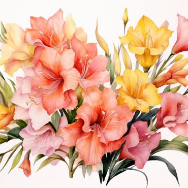 <a class=ContentLinkGreen href=/fr/kits_graphiques_templates_illustrations.html>Illustrations</a></font> bouquets floral 384707