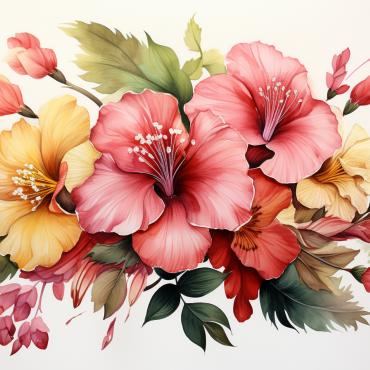 <a class=ContentLinkGreen href=/fr/kits_graphiques_templates_illustrations.html>Illustrations</a></font> bouquets floral 384717