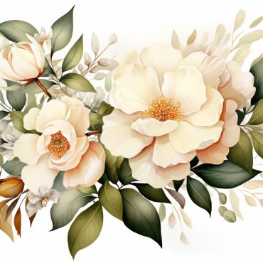 Bouquets Floral Illustrations Templates 384736