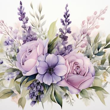 <a class=ContentLinkGreen href=/fr/kits_graphiques_templates_illustrations.html>Illustrations</a></font> bouquets floral 384741