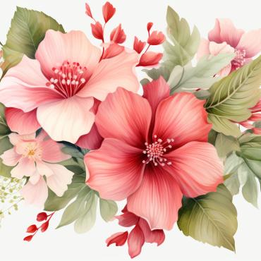 <a class=ContentLinkGreen href=/fr/kits_graphiques_templates_illustrations.html>Illustrations</a></font> bouquets floral 384764