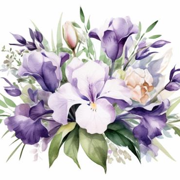 Bouquets Floral Illustrations Templates 384767