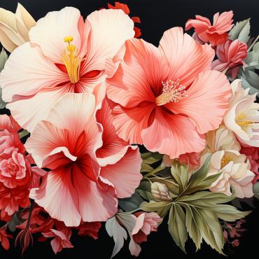 <a class=ContentLinkGreen href=/fr/kits_graphiques_templates_illustrations.html>Illustrations</a></font> bouquets floral 384768