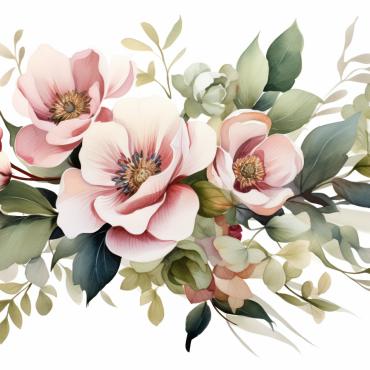 <a class=ContentLinkGreen href=/fr/kits_graphiques_templates_illustrations.html>Illustrations</a></font> bouquets floral 384769