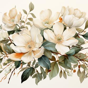 <a class=ContentLinkGreen href=/fr/kits_graphiques_templates_illustrations.html>Illustrations</a></font> bouquets floral 384775