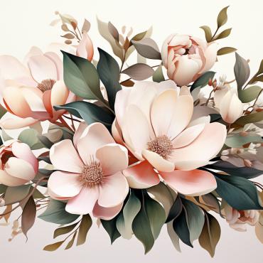 <a class=ContentLinkGreen href=/fr/kits_graphiques_templates_illustrations.html>Illustrations</a></font> bouquets floral 384958