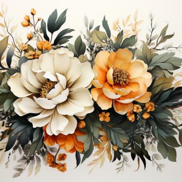 <a class=ContentLinkGreen href=/fr/kits_graphiques_templates_illustrations.html>Illustrations</a></font> bouquets floral 384967