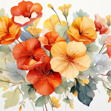 <a class=ContentLinkGreen href=/fr/kits_graphiques_templates_illustrations.html>Illustrations</a></font> bouquets floral 384986