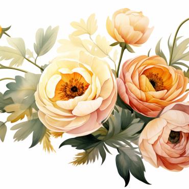 Bouquets Floral Illustrations Templates 385039