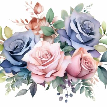 Bouquets Floral Illustrations Templates 385052