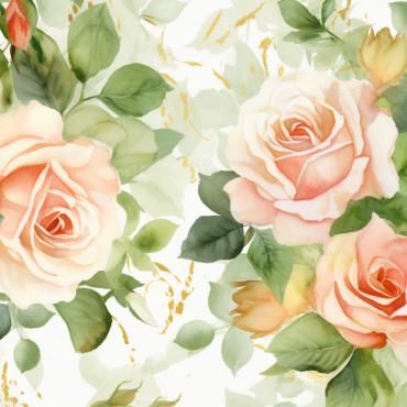 Bouquets Floral Illustrations Templates 385110