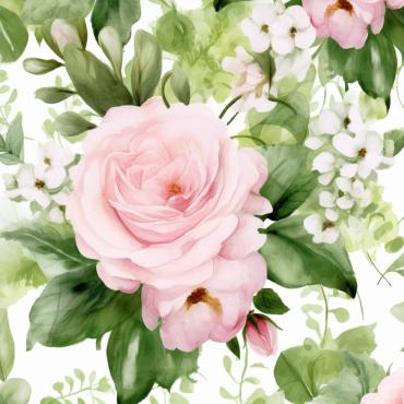Bouquets Floral Illustrations Templates 385151