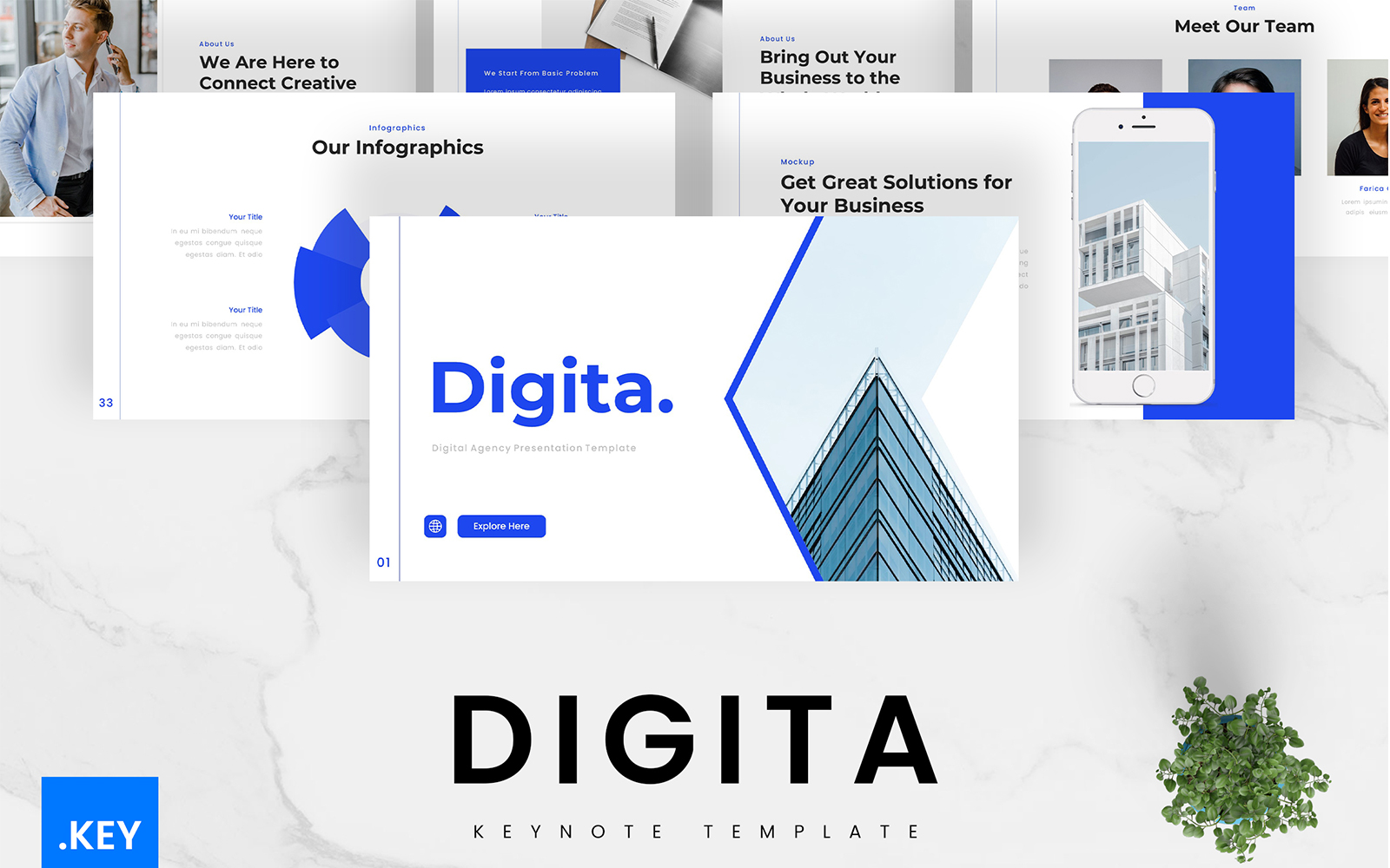 Digita – Digital Agency Keynote Template