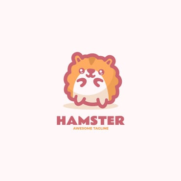 Hamster Cute Logo Templates 385380