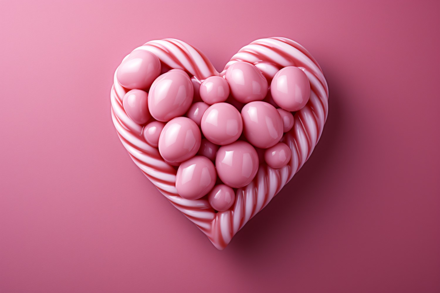 Candy Hearts Valentine day illustration 02