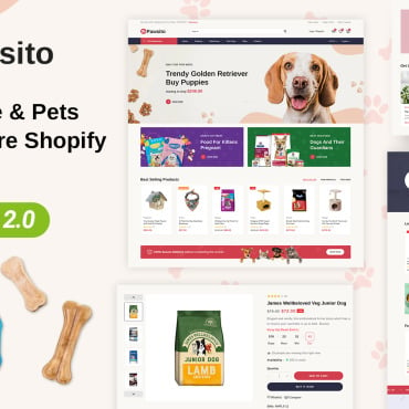 Pet Shop Shopify Themes 385655