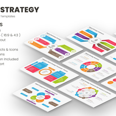Strategy Diagrams Keynote Templates 385672