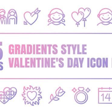 Valentine Valentines Icon Sets 385707