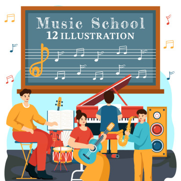 School School Illustrations Templates 385717