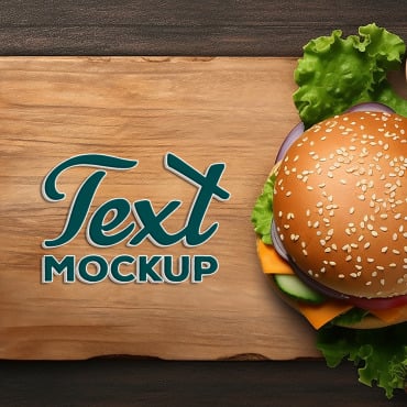 Bistro Burger Product Mockups 385732