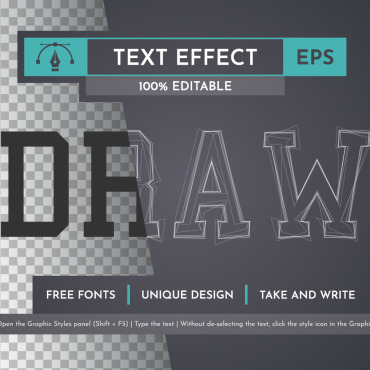 Text Effect Illustrations Templates 385734