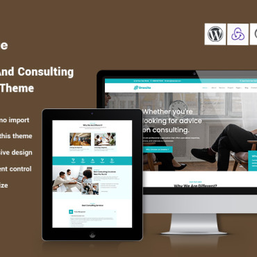 Business Clean WordPress Themes 385922