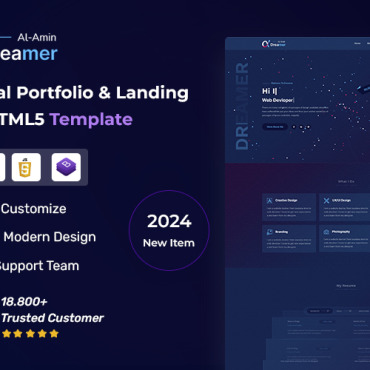 Bootstrap Business Landing Page Templates 385935