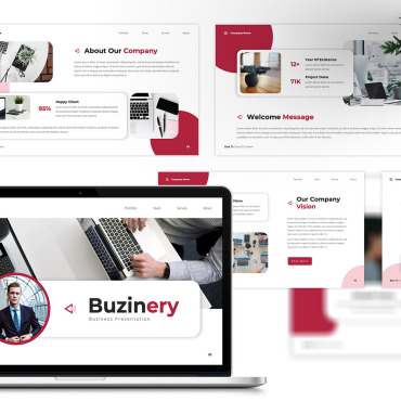 Business Clean Keynote Templates 386043