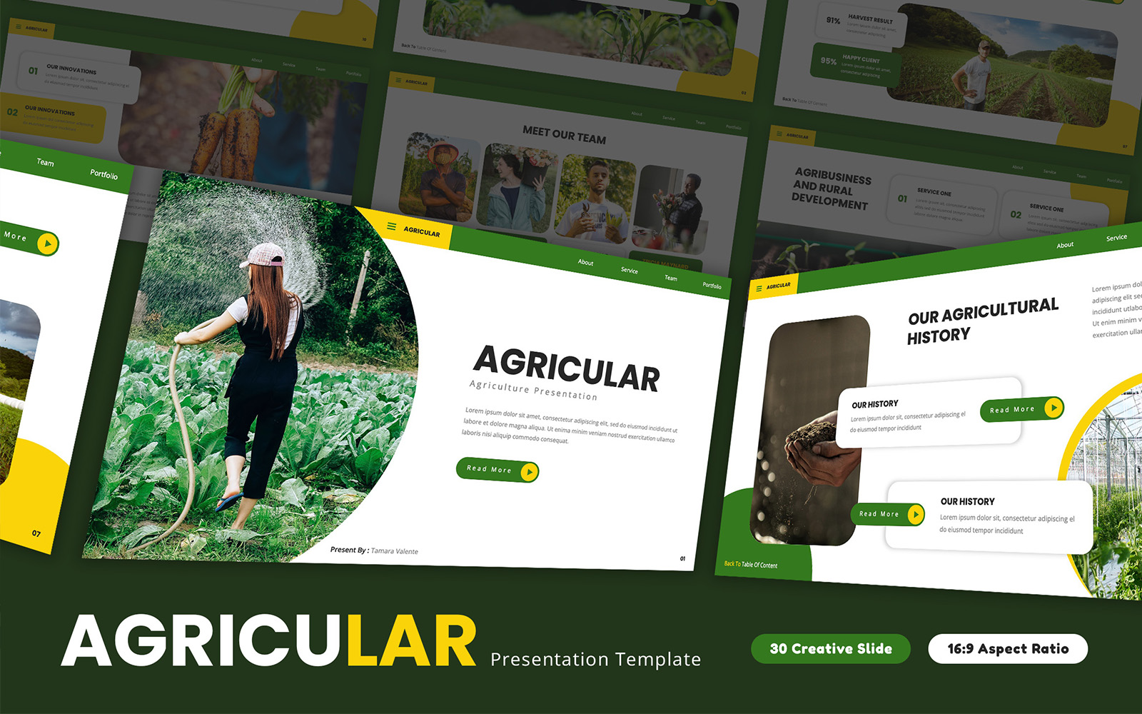Agricular - Agriculture Keynote Template