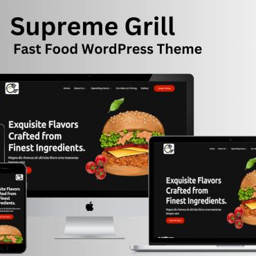 Food Menu WordPress Themes 386193