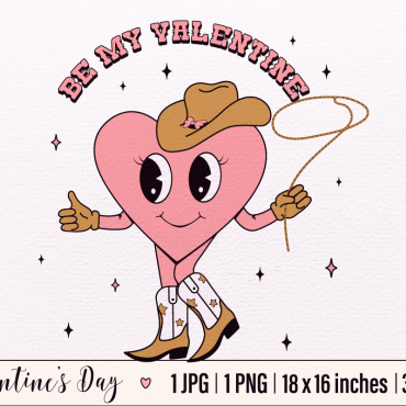 Groovy Valentines Illustrations Templates 386220