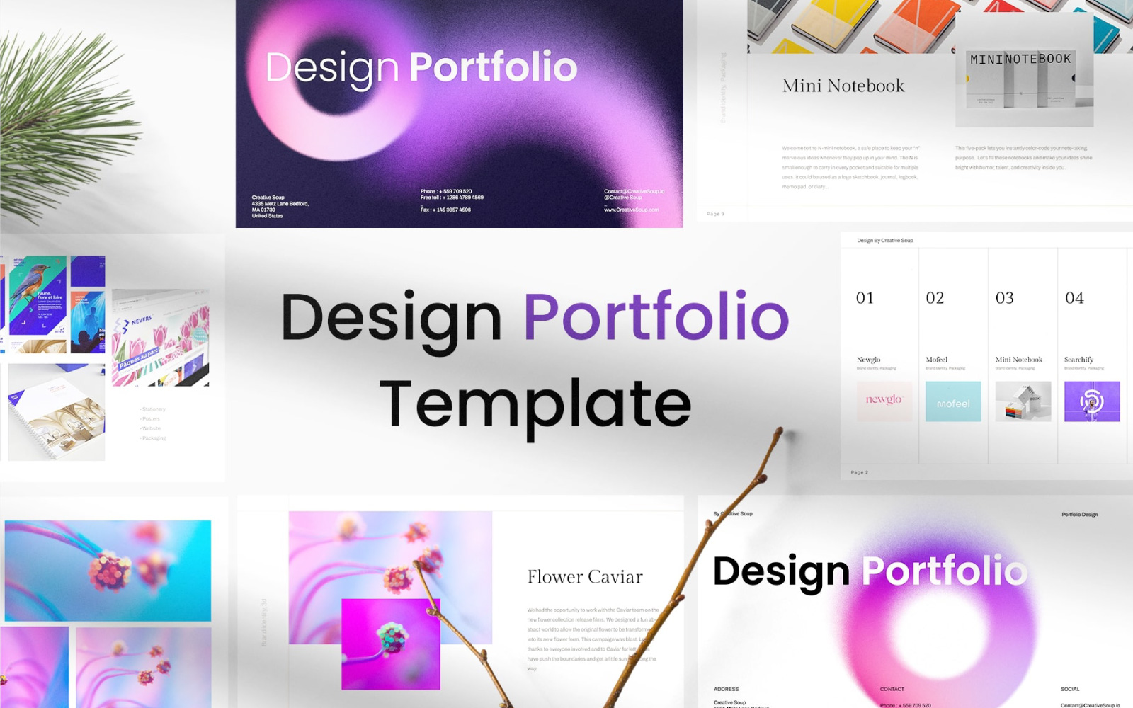 PowerPoint Portfolio template