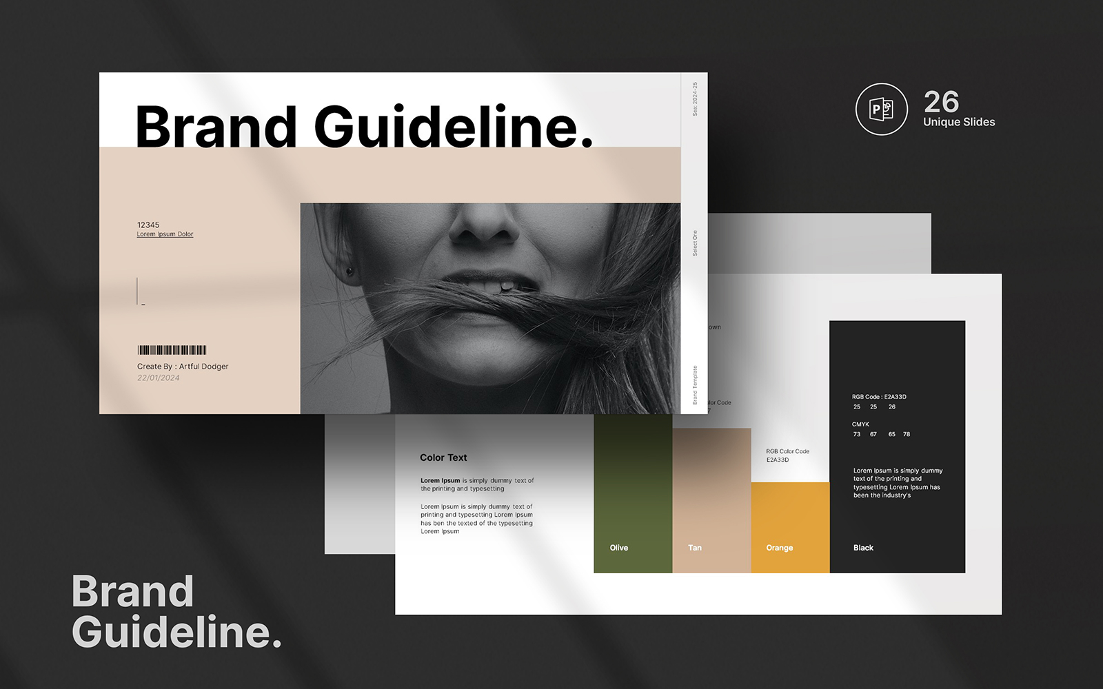 Brand Guideline Digital Presentation