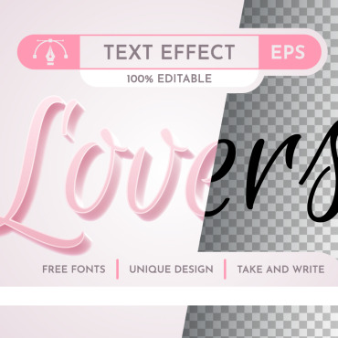 Text Effect Illustrations Templates 386404