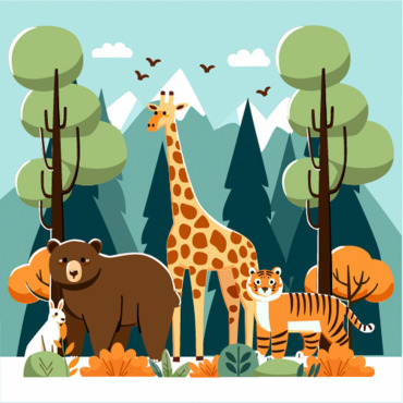 Wildlife Day Illustrations Templates 386543