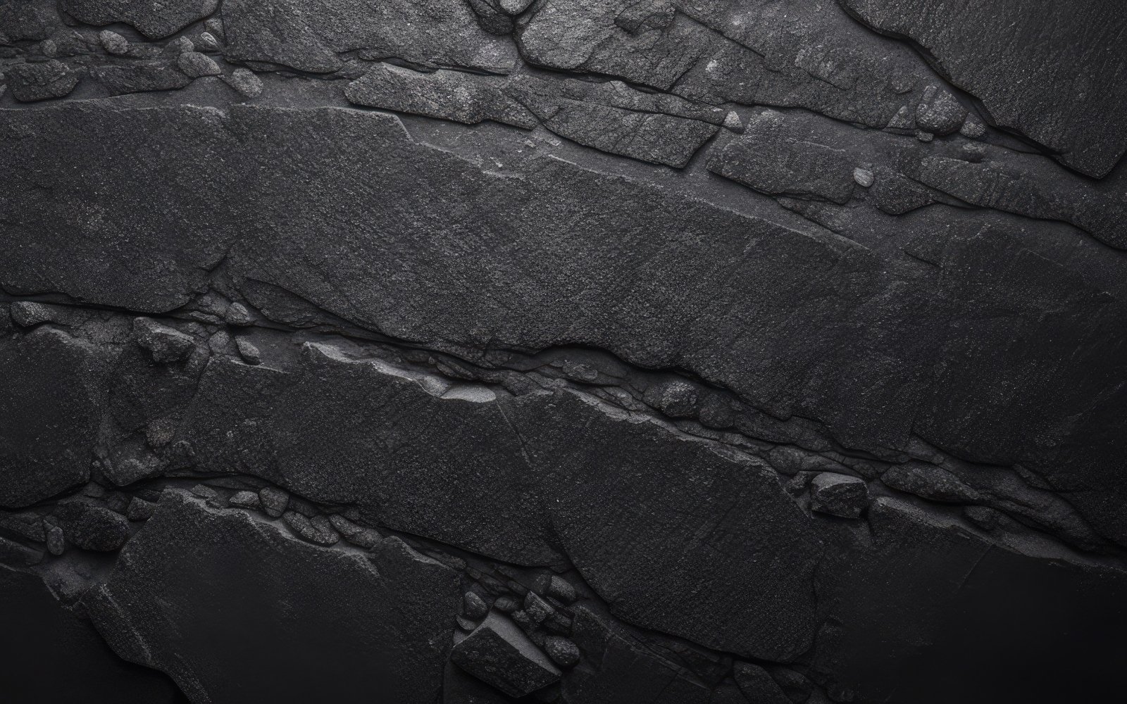 Abstract Grunge Dark Grey Stone Background
