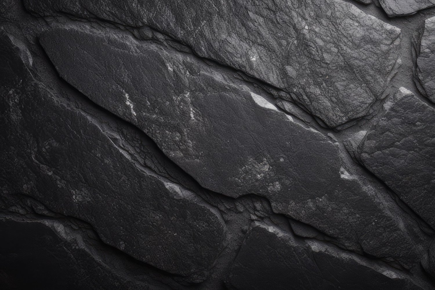premium Abstract Grunge Dark Grey Stone Texture Background