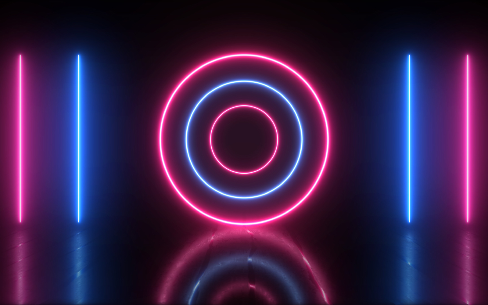 Abstract Neon effect Background