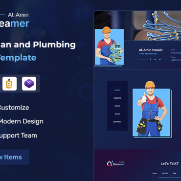 Clean Company Landing Page Templates 386774
