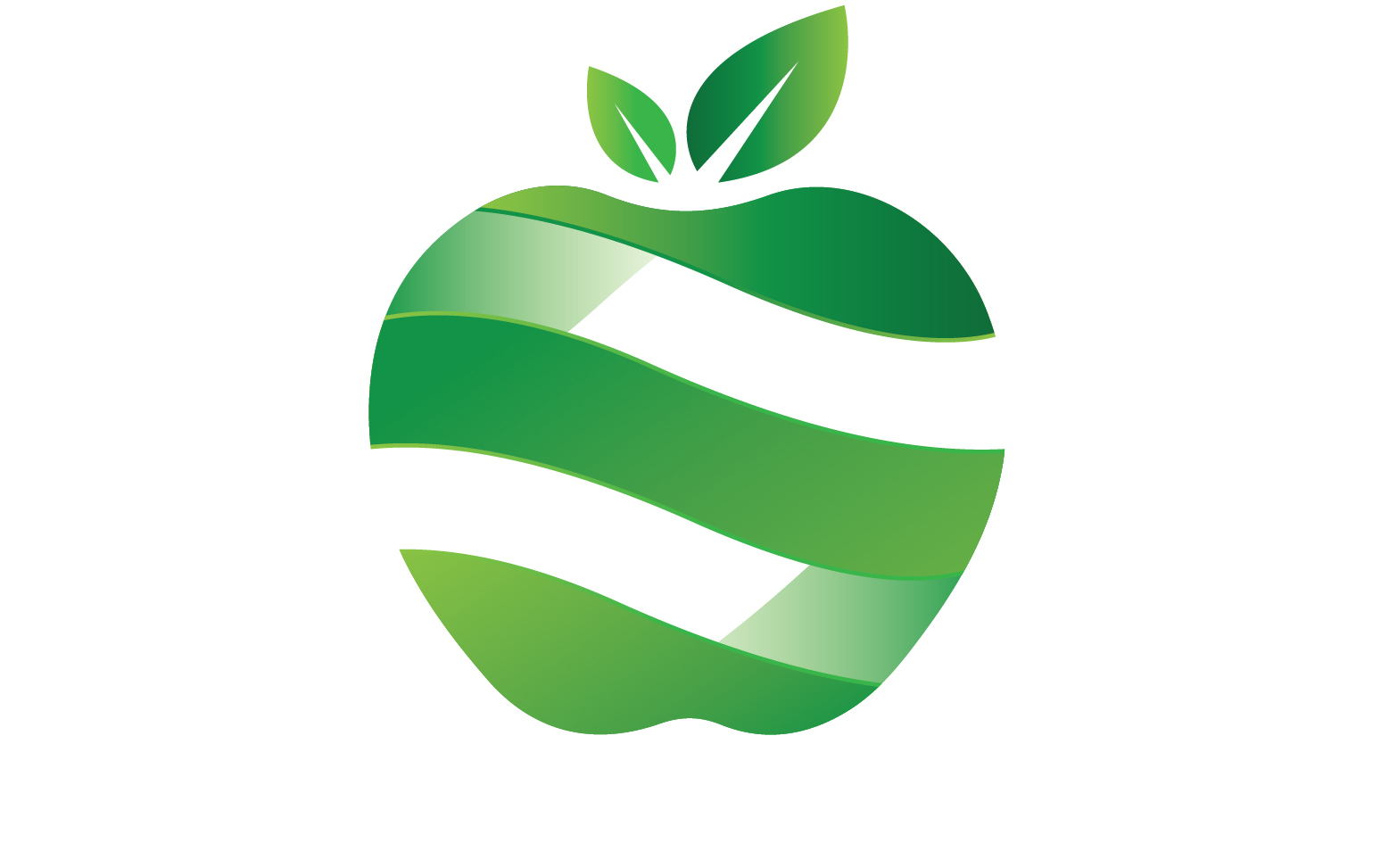 Apple fruits icon logo template version 27