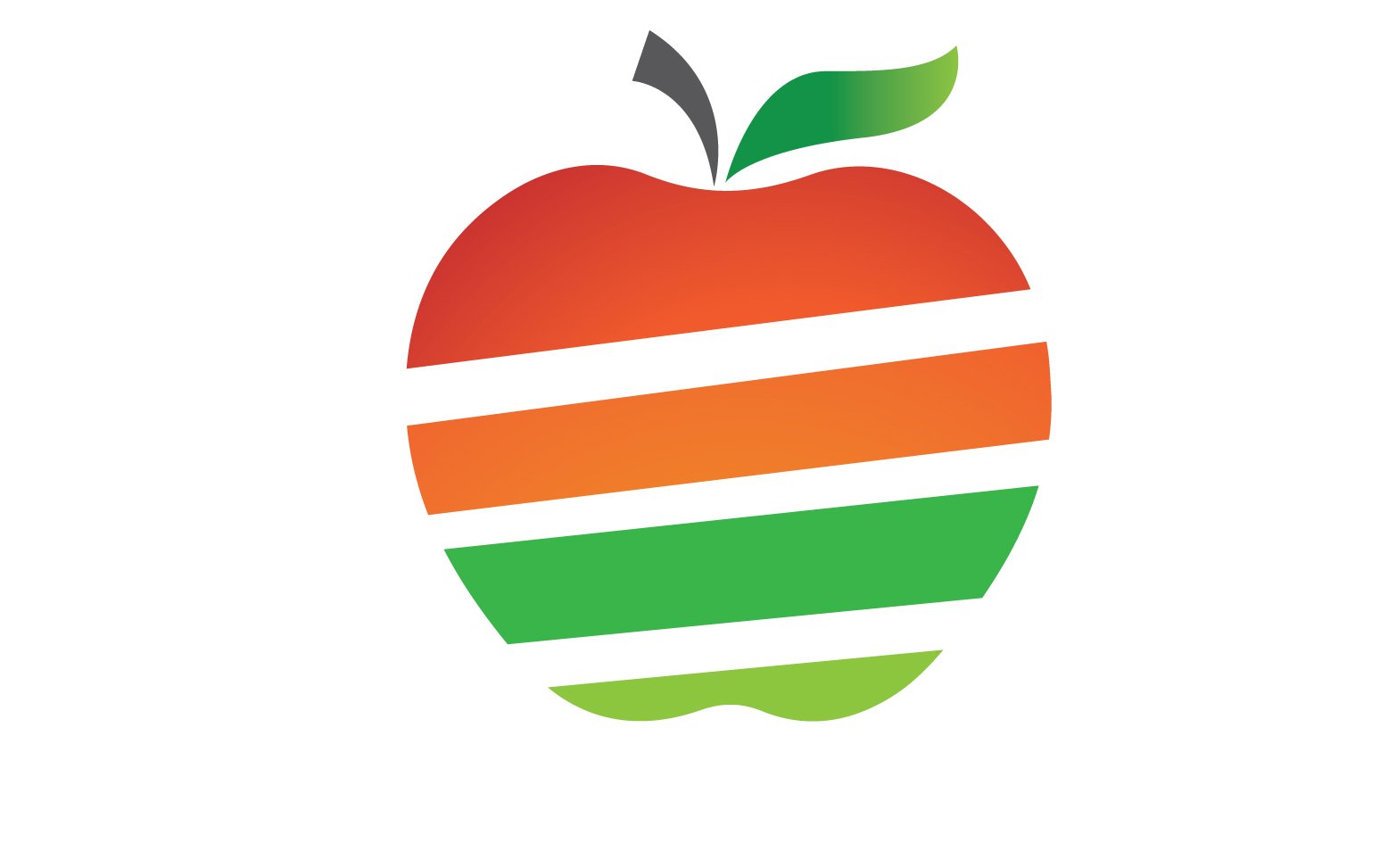 Apple fruits icon logo template version 38