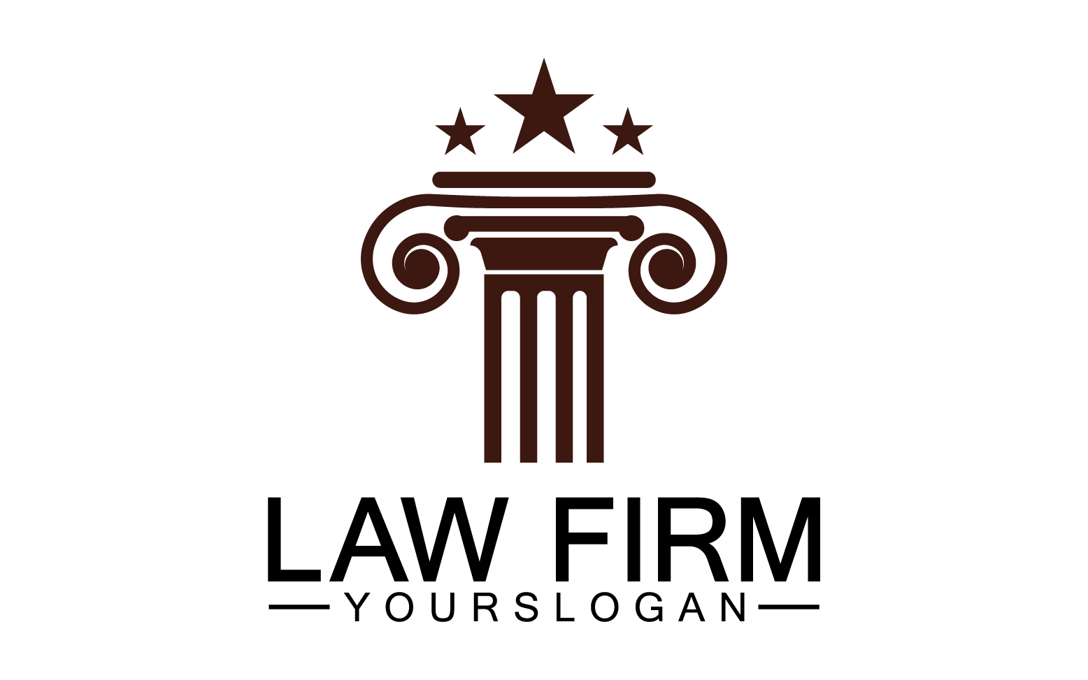 Law firm template logo simple version 31