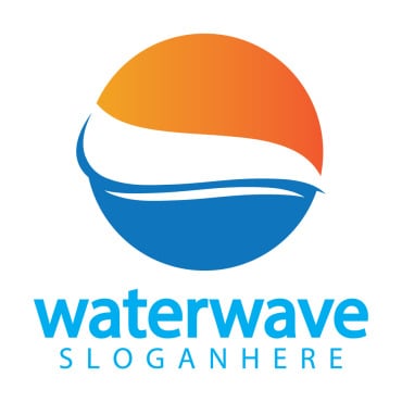 Water Illustration Logo Templates 387549