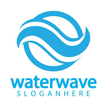 Water Illustration Logo Templates 387559
