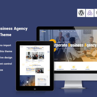 Business Clean WordPress Themes 387635