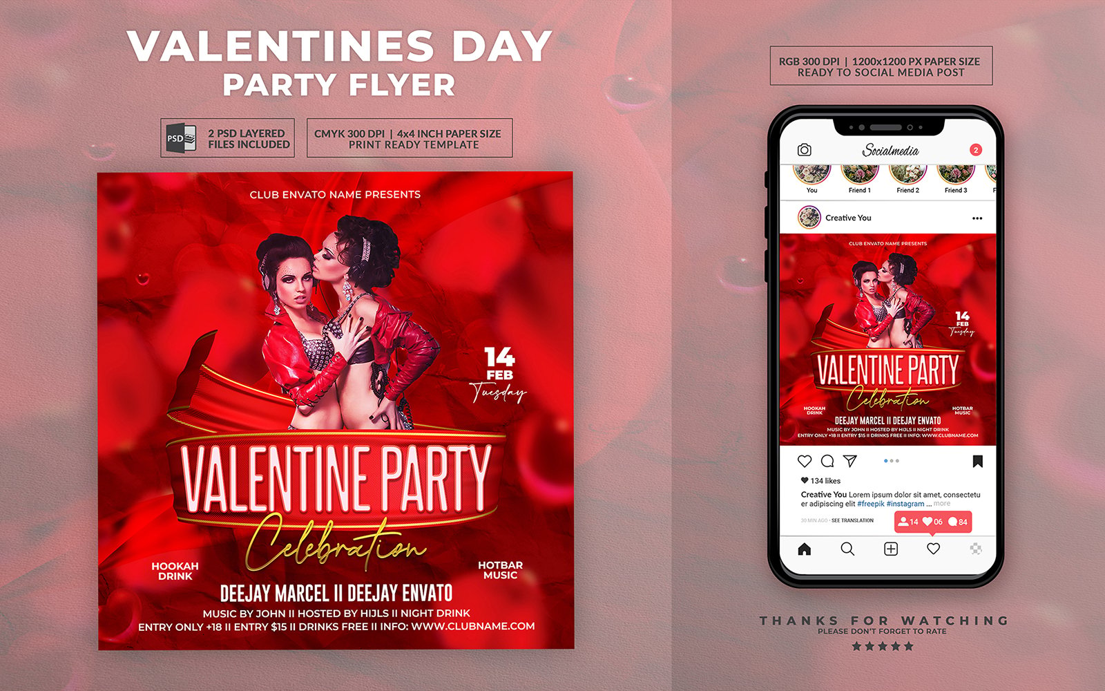 Valentine's Day Special Flyer