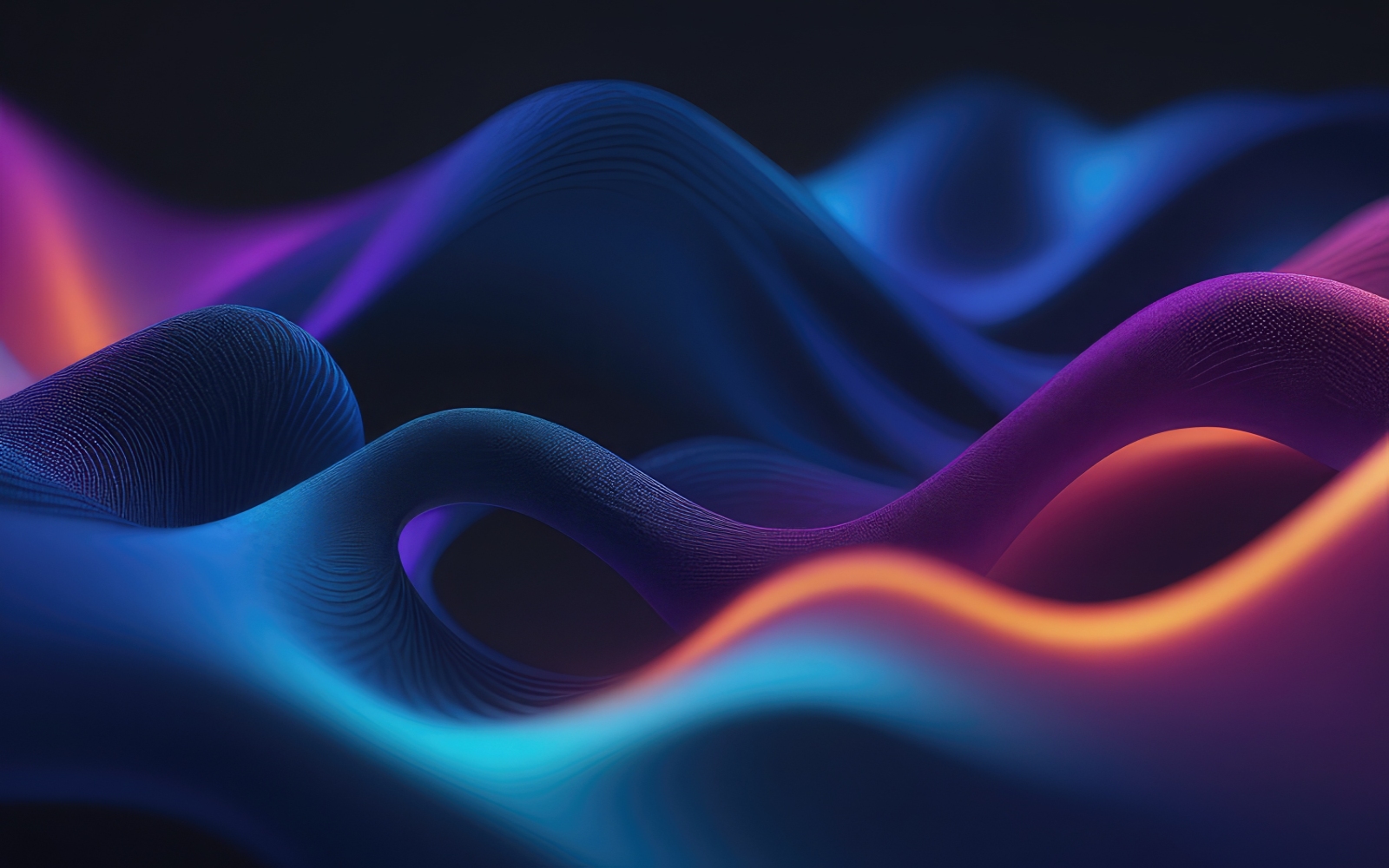 Premium Abstract Technology Wave Background design
