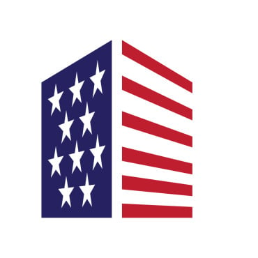 Flag Home Logo Templates 387740