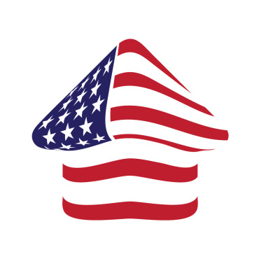 Flag Home Logo Templates 387748