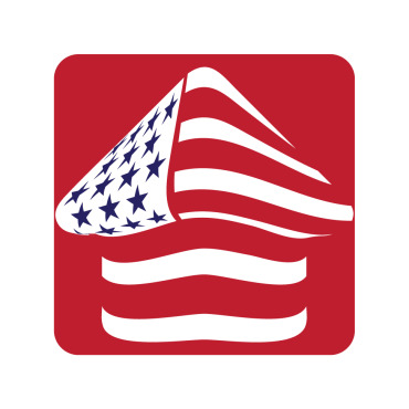 Flag Home Logo Templates 387752